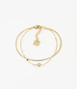 Bracelet Sahiba (Acier Doré)