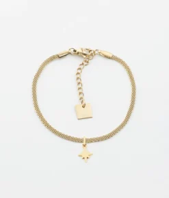 Bracelet South Sea (Acier Doré)