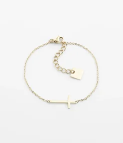 Bracelet Spirit (Acier Doré)