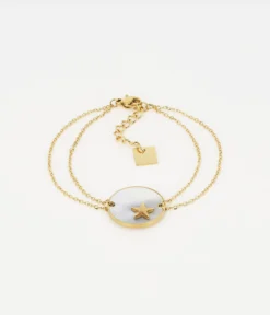 Bracelet Stella Maris (Acier Doré)
