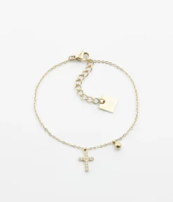 Bracelet Wedding (Acier Doré)