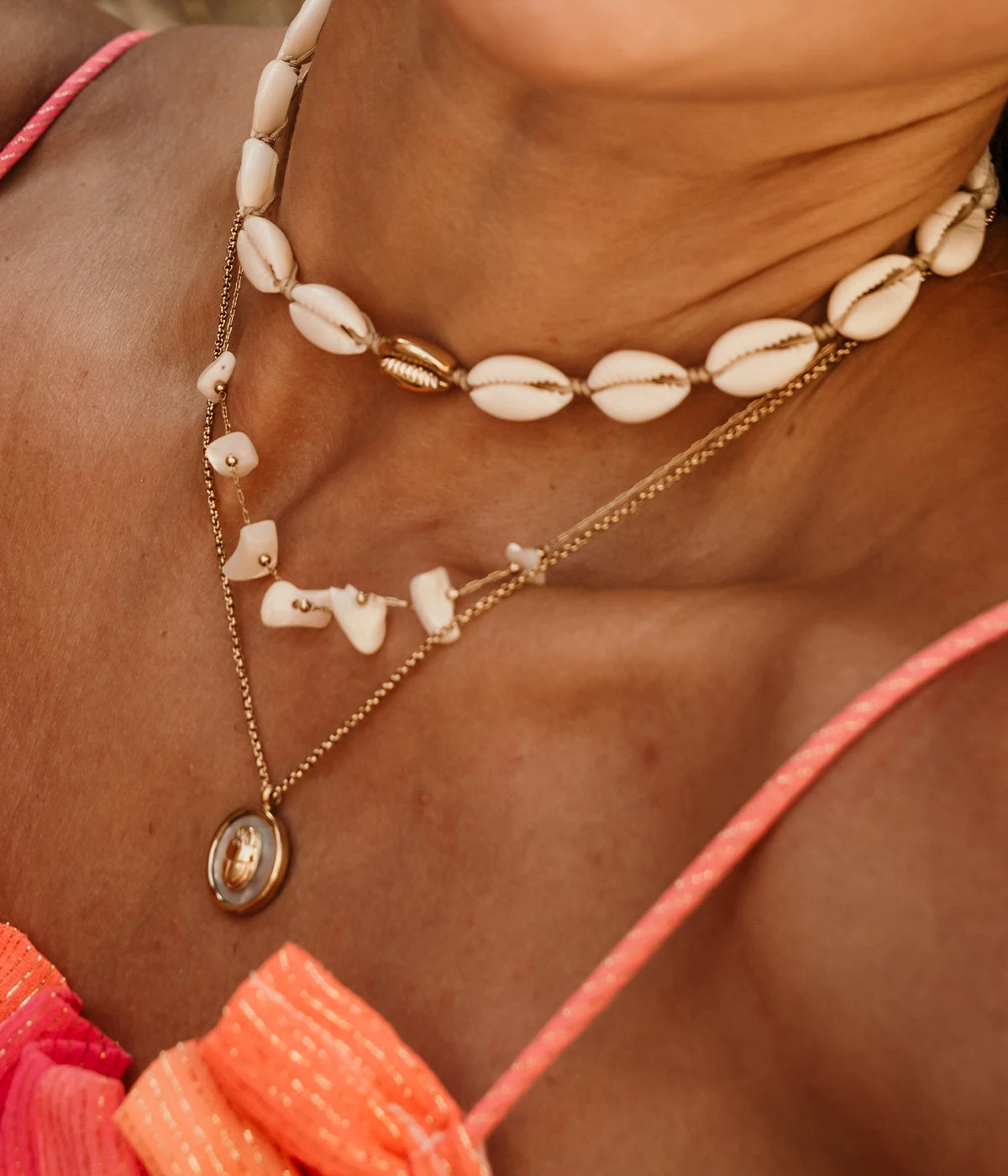 Collier Atoum (Acier DorĂ©) â Image 2