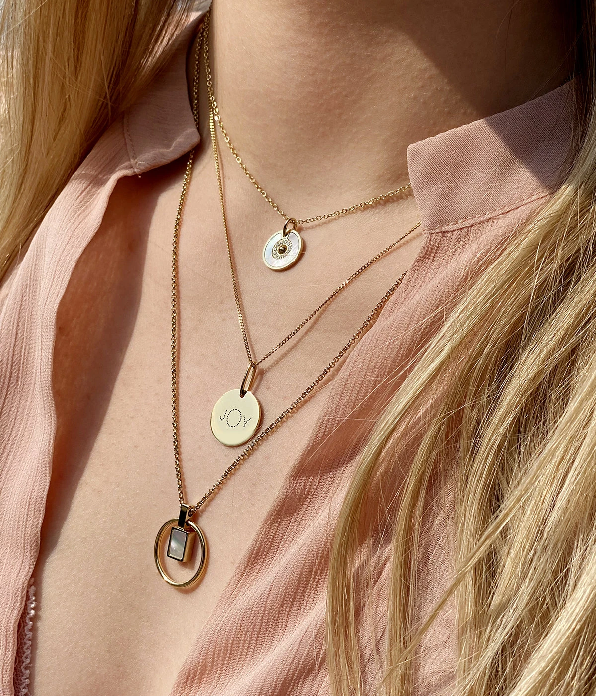 Collier Amaury (Acier DorĂ©) â Image 2