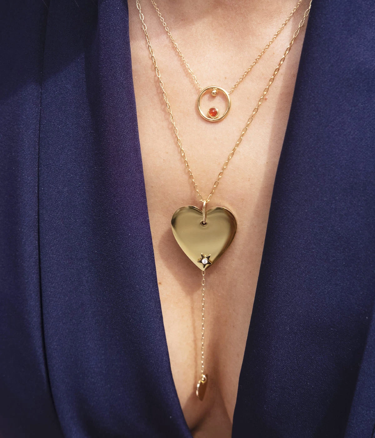 Collier Kiera (Acier DorĂ©) â Image 2