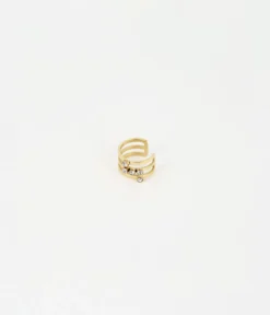 Earcuff Brian (Acier Doré)