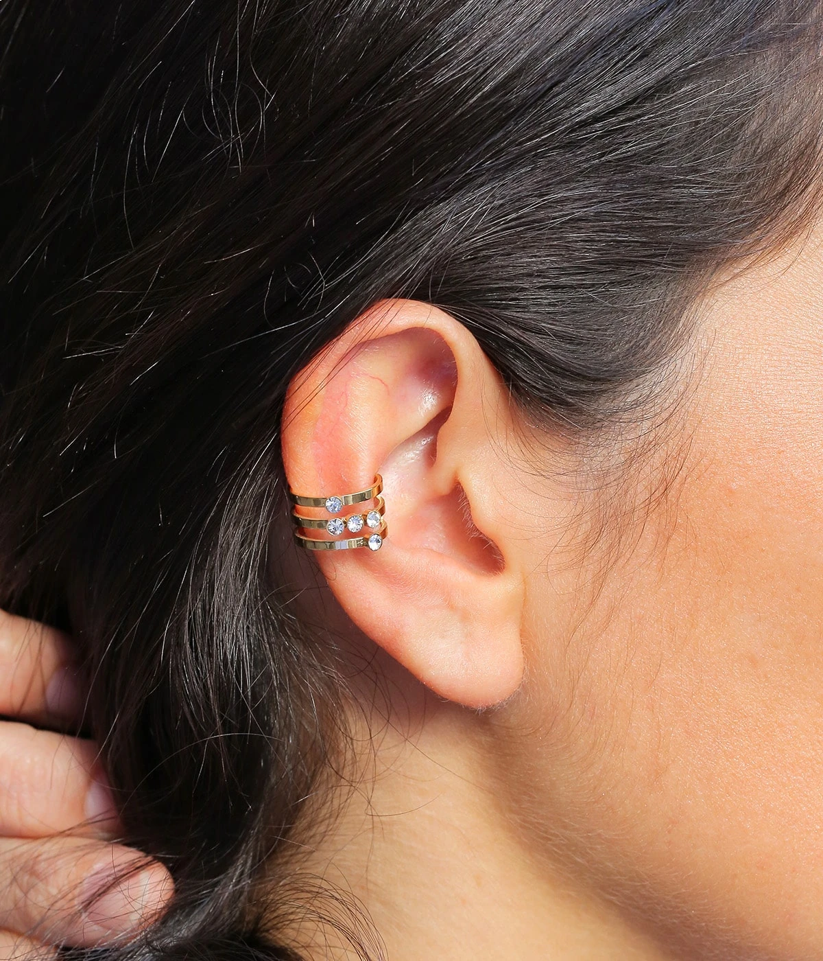 Earcuff Brian (Acier DorĂ©) â Image 2