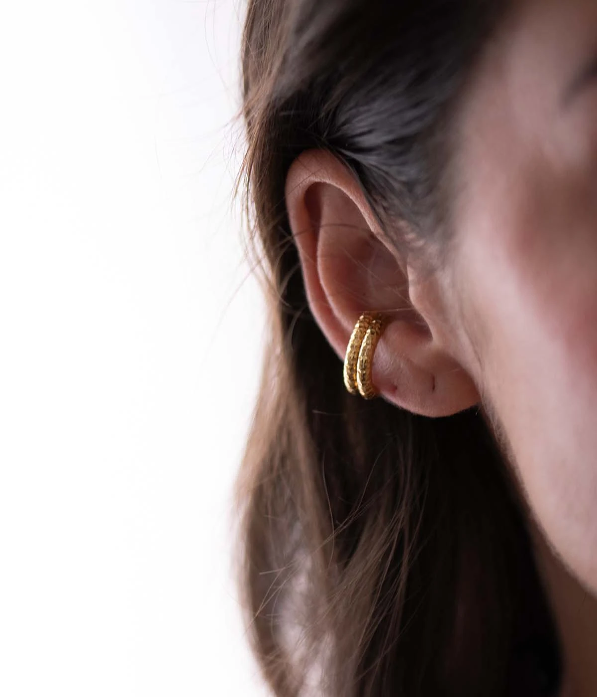 Earcuff Géminides (Acier Doré) – Image 2